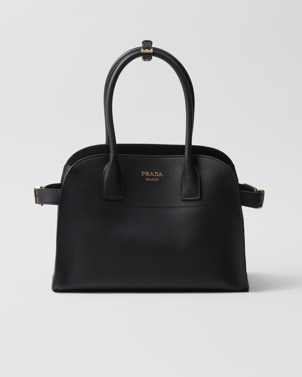 Prada Medium Leather Tote Bag - Image 1
